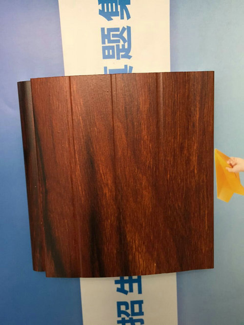 木纹铝合金型材卷帘门
