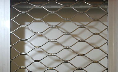 Stainless steel Net type door